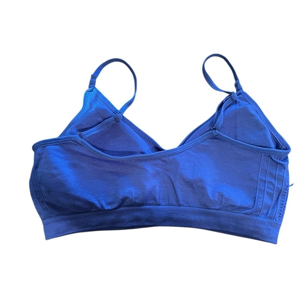 Angelina Blue Padded Bralette OS - Picture 2 of 3